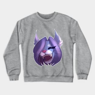 Laughing Lynx by Artzyon Crewneck Sweatshirt